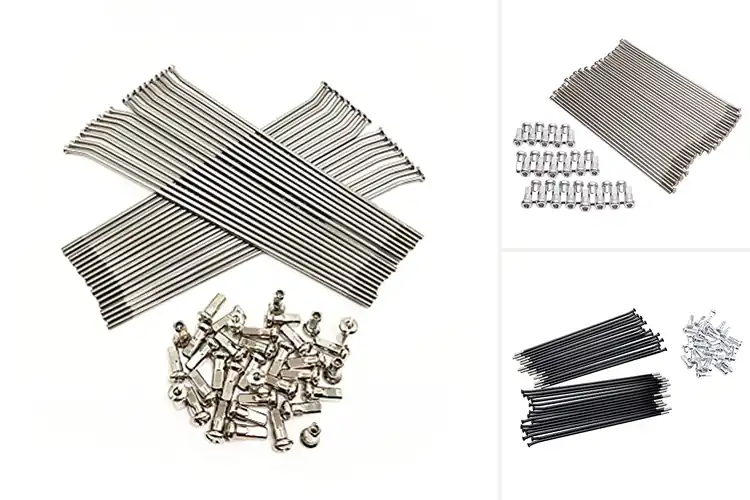 Detailed view of Best 19 Inch Rear Spoke Kits: Upgrade Your Ride Today