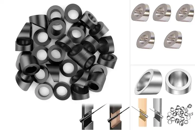 Detailed view of Best 3/8 Inch Cable Rail Beveled Washer 30 Degree