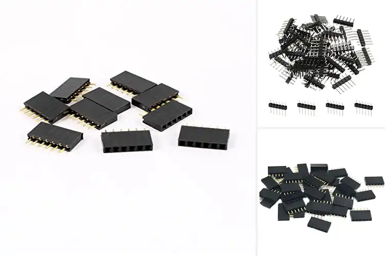 Detailed view of Best 6 Pin 0.1 Inch Pitch Headers