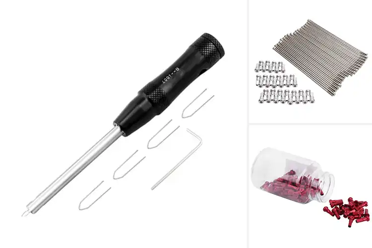 Detailed view of Best Aluminum Nipple Hardware For Spoke Kit