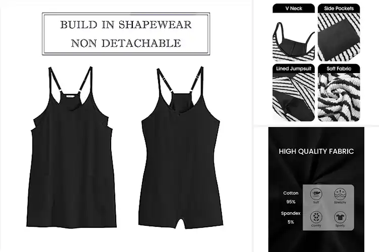 Detailed view of Best Athletic Mini Dresses With Shorts