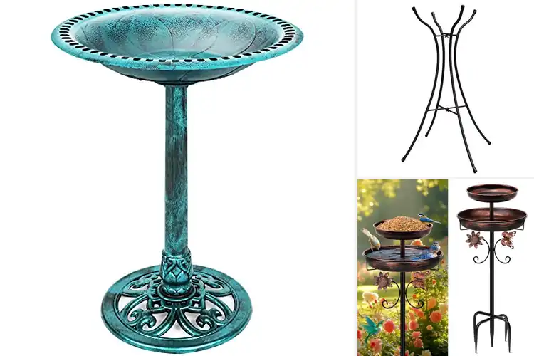 Detailed view of Best Bird Baths With Stands