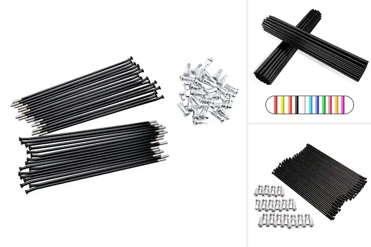 Detailed view of Best Black Motorcycle Spoke Kits