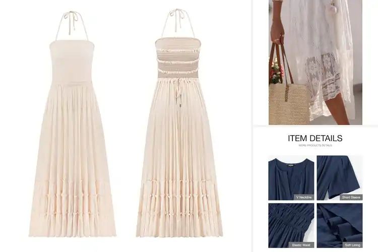 Detailed view of Best Boho Dresses: Effortless Summer Style Guide
