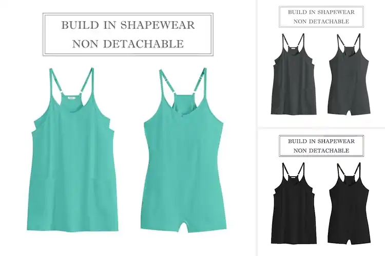 Detailed view of Best BuiltIn Shorts Dresses