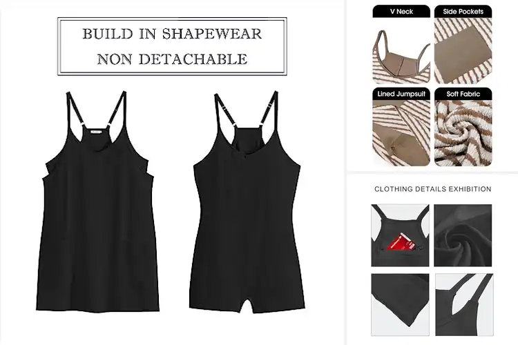 Detailed view of Best BuiltIn Shorts Mini Dresses