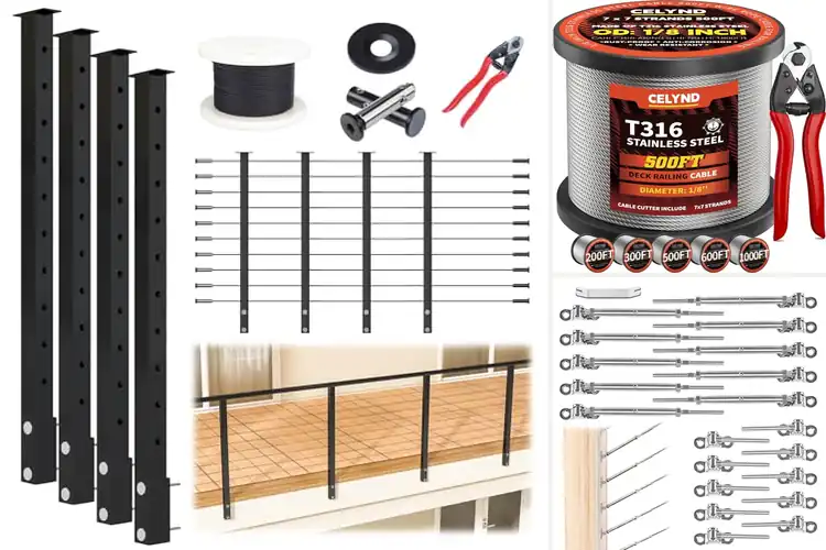 Detailed view of Best Cable Rail Kits