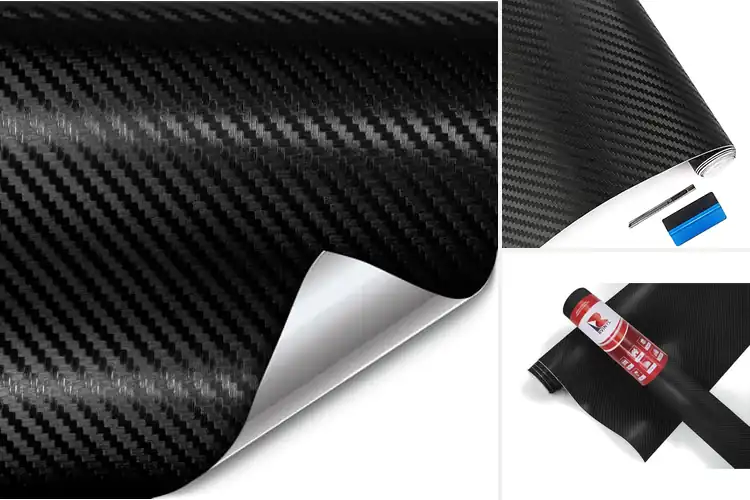 Detailed view of Best Carbon Fiber Vinyls: Top Picks for a Sleek Car Upgrade