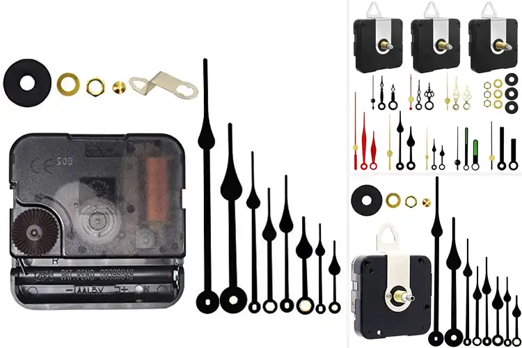 Detailed view of Best Clock Movement Parts