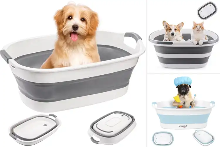 Detailed view of Best Collapsible Dog Bath Tubs