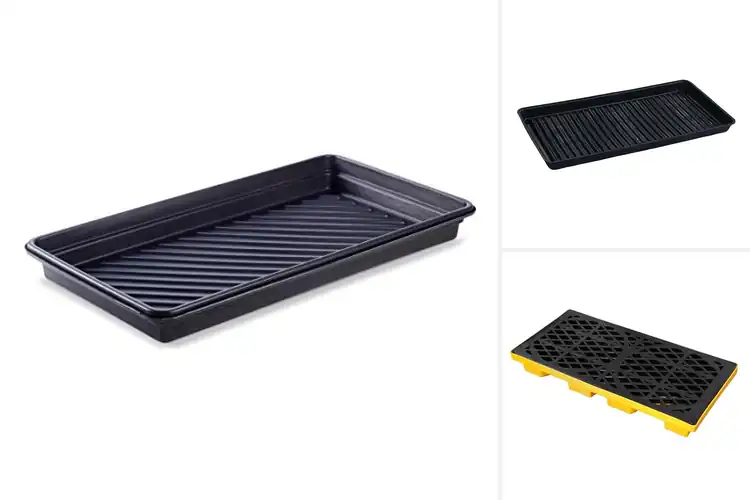 Detailed view of Best Containment Trays