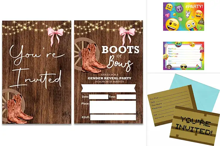 Detailed view of Best Fun Design Invitations