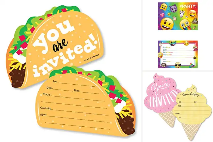 Detailed view of Best Fun Invitations