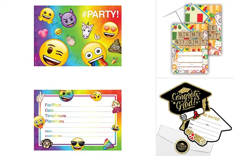 Detailed view of Best Fun Party Invites