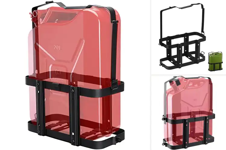 Detailed view of Best Lockable Jerry Can Racks