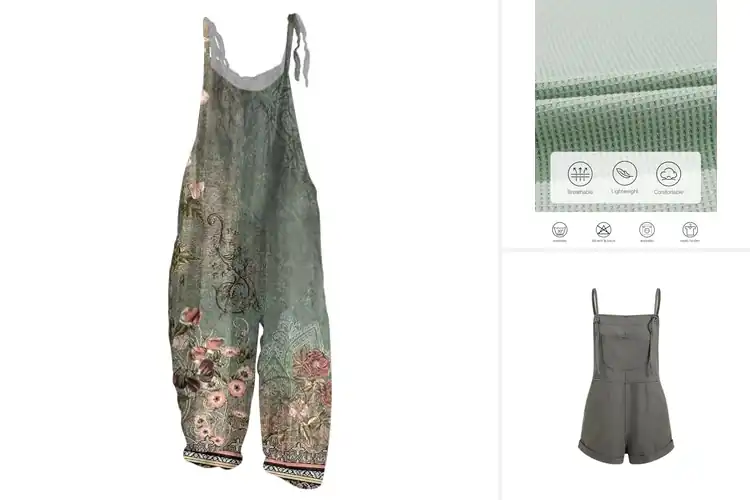 Detailed view of Best Loose Fit Rompers: Comfort & Style for Every Occasion