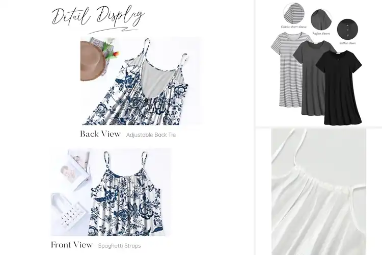 Detailed view of Best Lounge Dresses