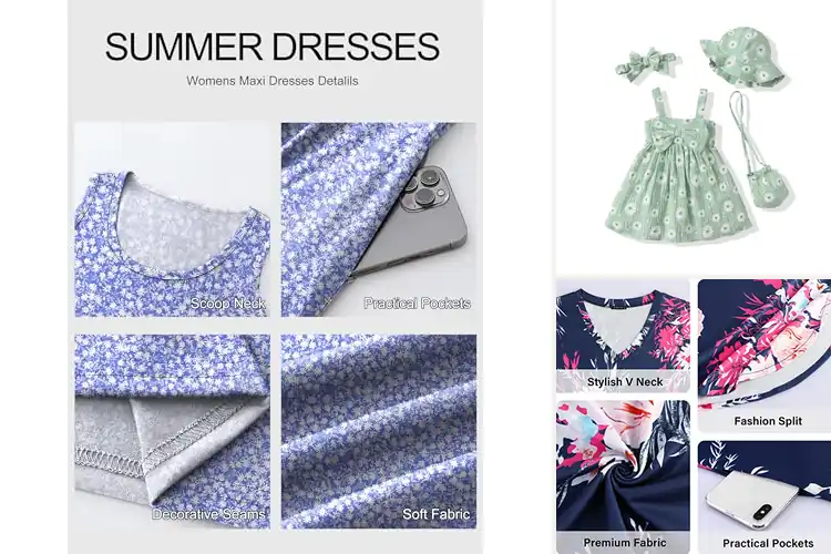 Detailed view of Best Machine Washable Summer Dress