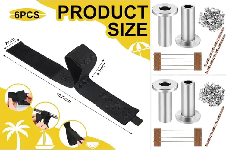 Detailed view of Best Marine Cable Railing Accessories