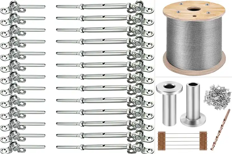 Detailed view of Best Marine Cable Rails