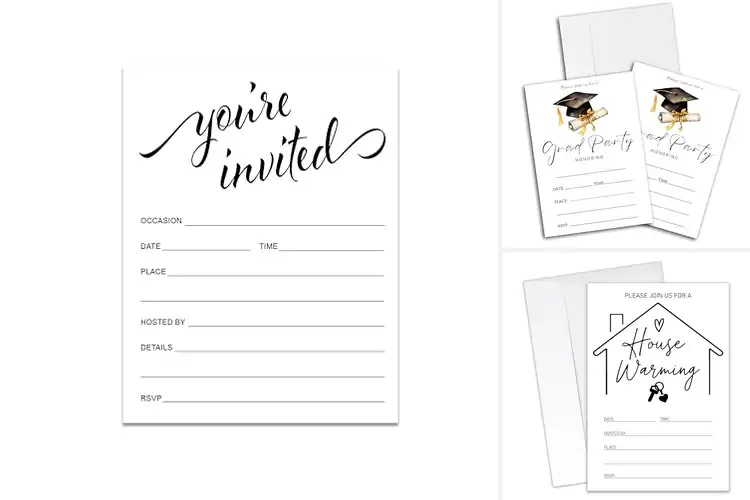 Detailed view of Best Party Guest Invitations