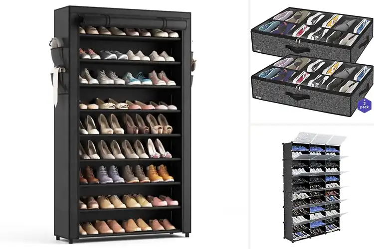 Detailed view of Best Portable Shoe Organizers