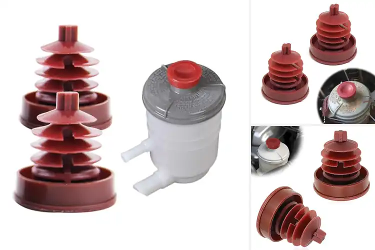 Detailed view of Best Red Power Steering Cap for Honda & Acura