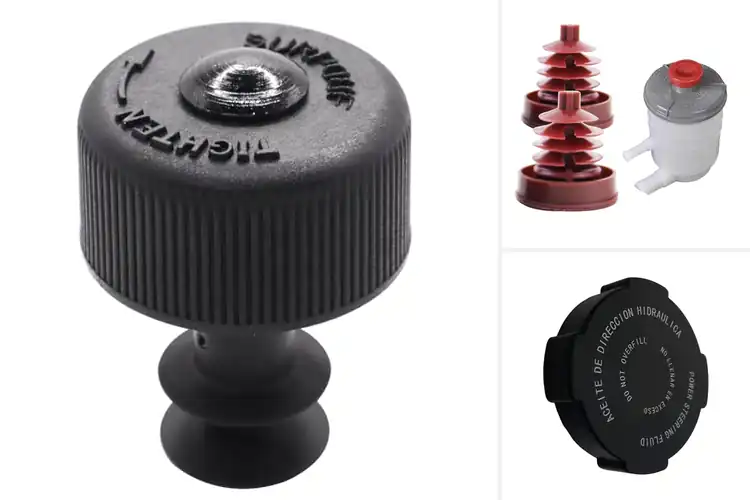 Detailed view of Best Replacement Power Steering Reservoir Caps