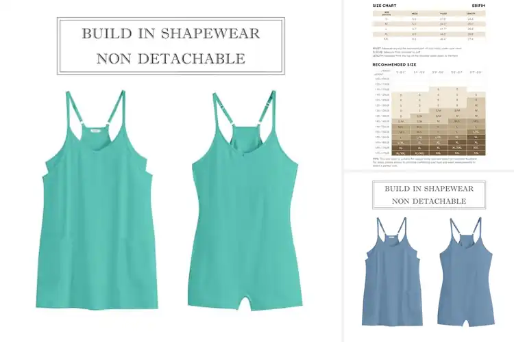 Detailed view of Best Short Mini Dresses With Built-In Shorts