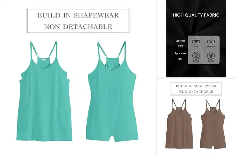 Detailed view of Best Sleeveless Romper Dresses