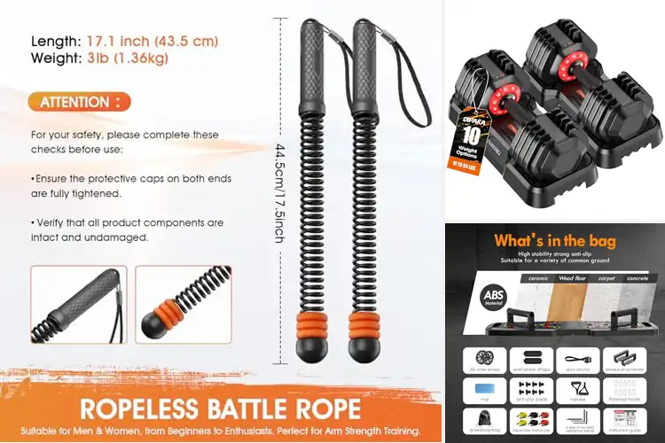 Detailed view of Best Space-Saving Gym Equipment