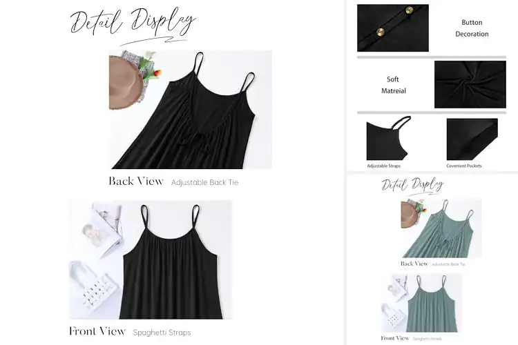 Detailed view of Best Spaghetti Strap Beach Dresses: 8 Chic Summer Essentials