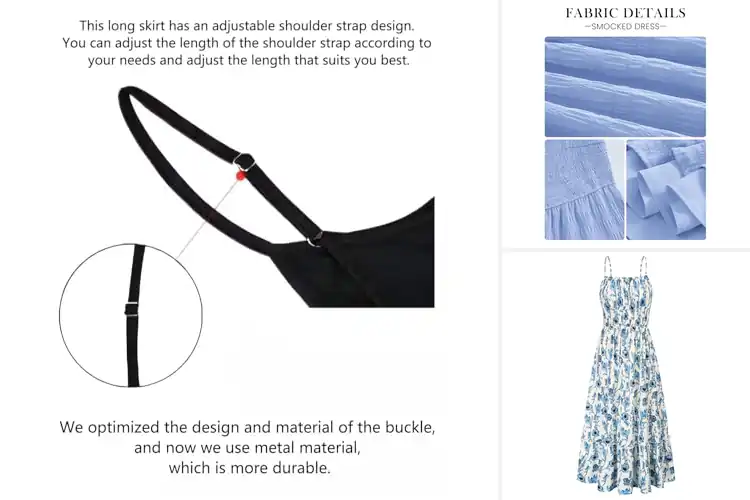 Detailed view of Best Spaghetti Strap Sundresses: Your Sunny Style Upgrade