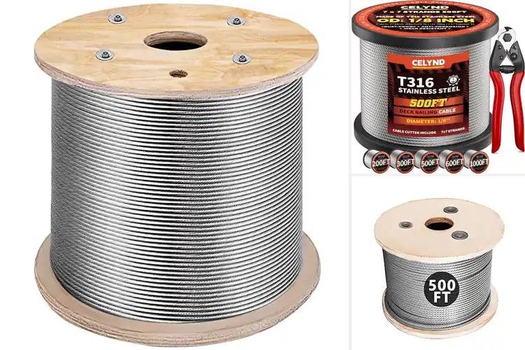 Detailed view of Best Stainless Steel Marine Cable Rails