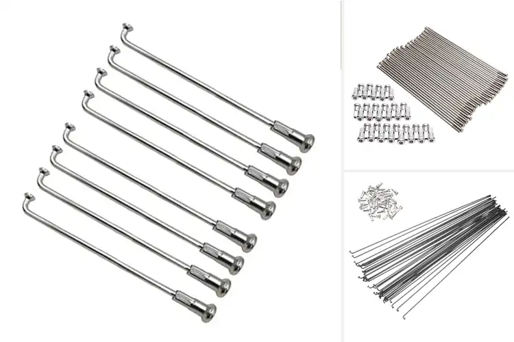 Detailed view of Best Stainless Steel Motorcycle Spokes