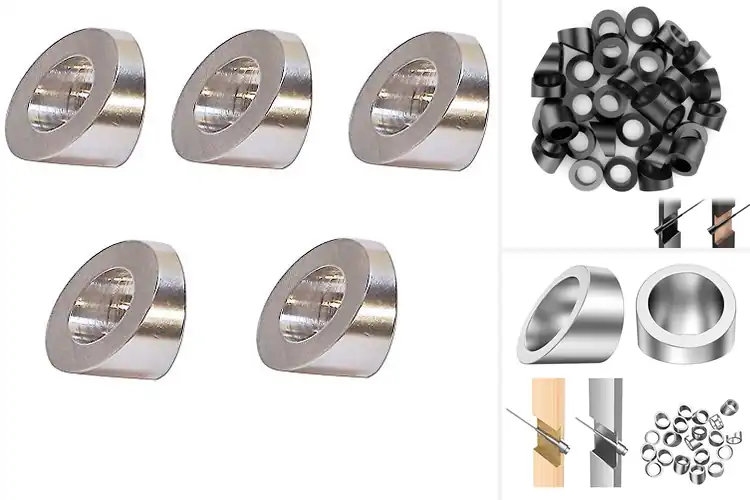 Detailed view of Best Stair Ramp Cable Rail Beveled Washer 30 Degree