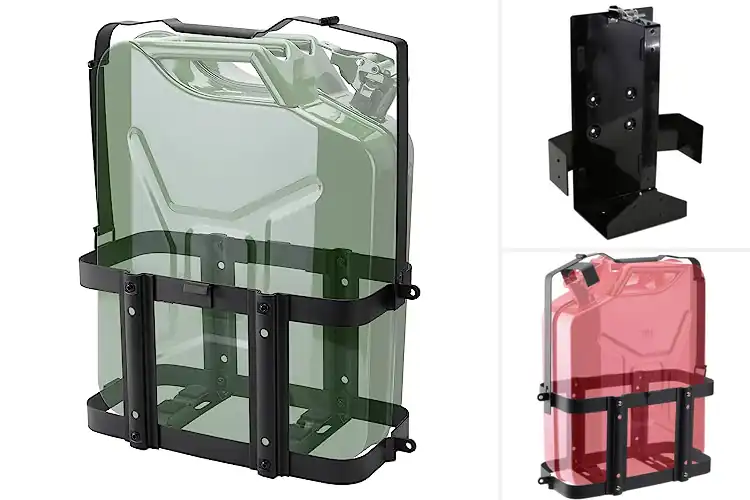 Detailed view of Best Steel Jerry Can Holders for Secure Fuel Storage