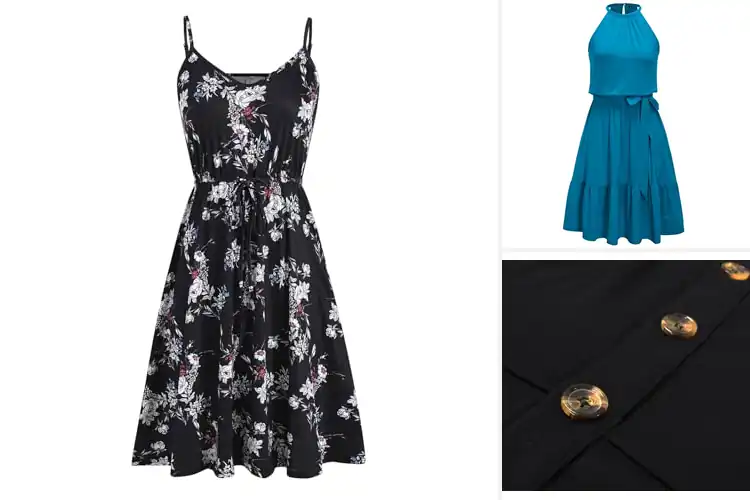 Detailed view of Best Summer Casual Dresses For Beach Days