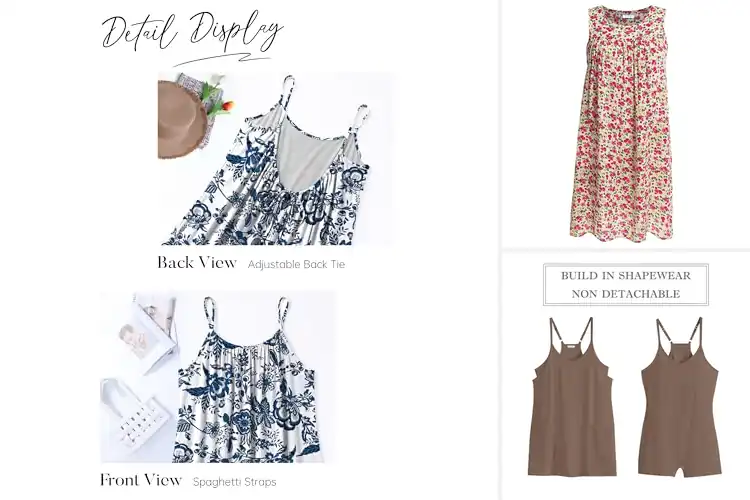 Detailed view of Best Summer Lounge Dresses