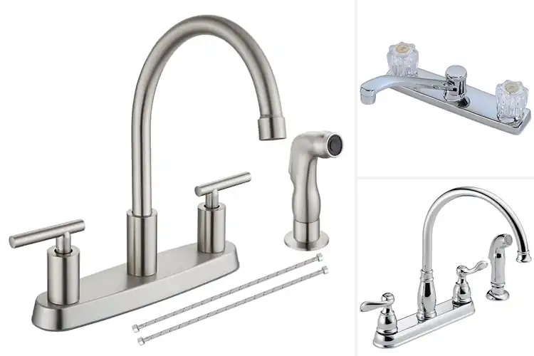 Detailed view of Best Two Handle Kitchen Faucets