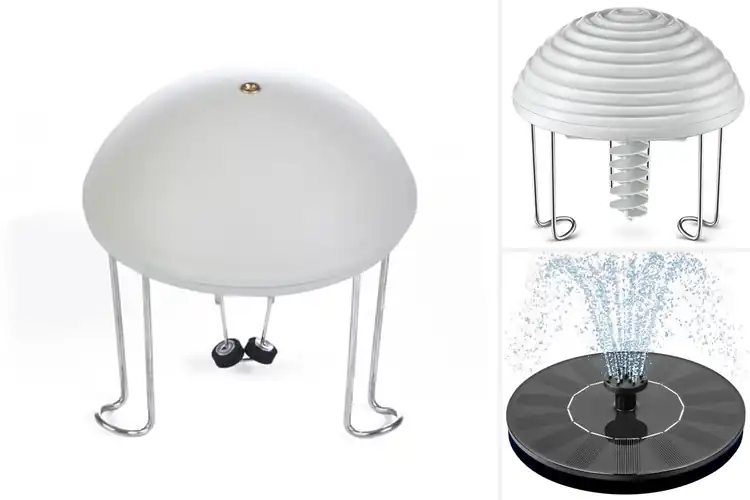 Detailed view of Best Water Circulation Bird Bath
